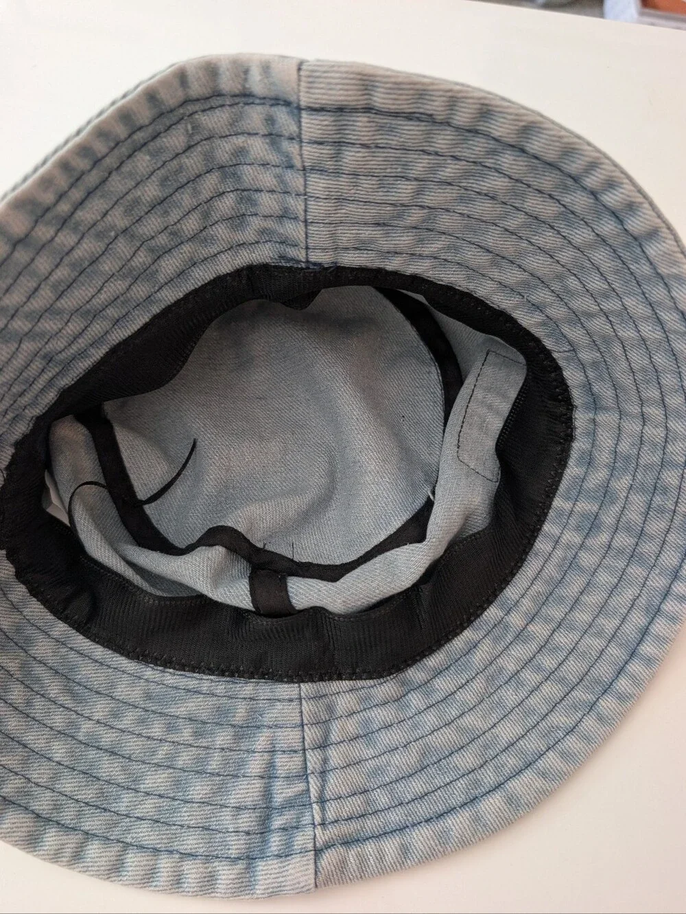 Wrangler Long Live Cowboys Denim Bucket Hat